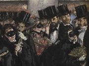 Edouard Manet The Ball of the Opera oil on canvas